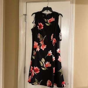 AGB floral sleeveless dress